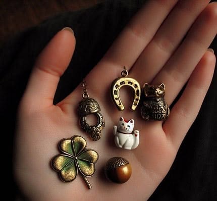Lucky charmed rings and magic rings