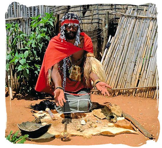 Daktari Mzee MUSA in traditional regalia